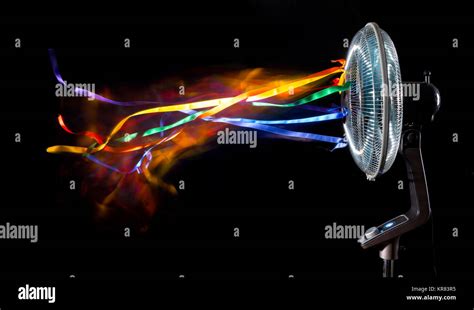 Fan Blowing Ribbons Hi Res Stock Photography And Images Alamy