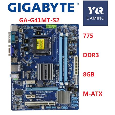 Gigabyte Ga G Mt S Desktop Motherboard G Socket Lga For Core