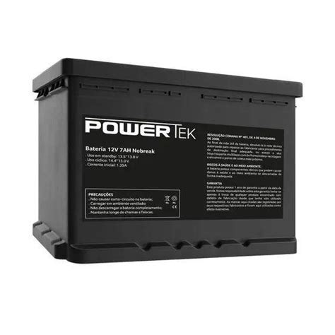 Bateria Selada Para Nobreak 12v 7ah Powertek En013 Bateria