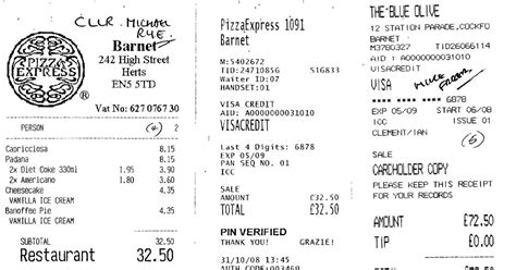 Not The Barnet Times Sex Lies And Credit Card Receipts