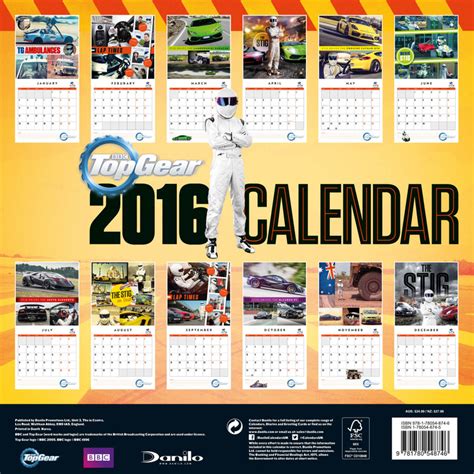 Top Gear Calendarios De Pared Cons Guelos En Posters Es