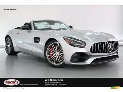 2020 Iridium Silver Metallic Mercedes Benz AMG GT C Roadster 136671113