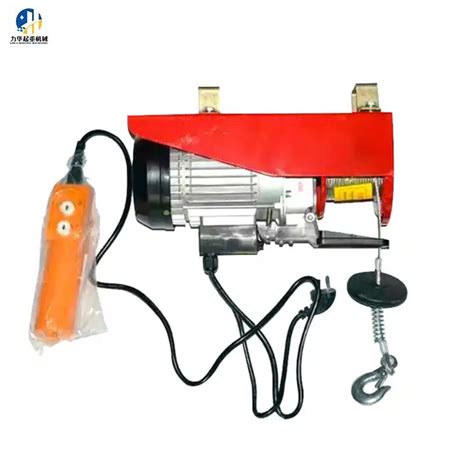 Pa200 Motorized Type Wireless Remote Control Mini Electric Hoist With Electric Trolley China