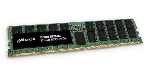 Rdimm Ddr De Micron De Gb Y Mt S Est N En Camino