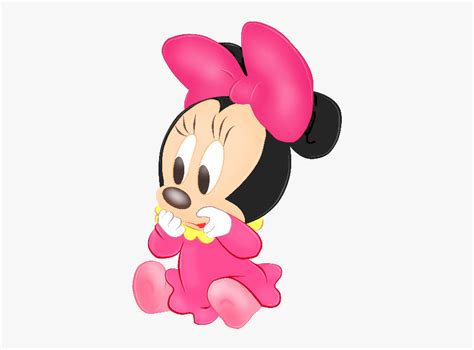 Minnie Baby Png Pink Minnie Mouse Baby Free Transparent Clipart