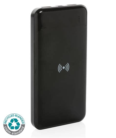 Rcs Standard Recycled Plastic Wireless Powerbank