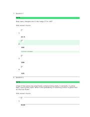 MTH 216T QUANTATIVE REASONING II University Of Phoenix