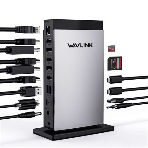 Wavlink Universal Displaylink Docking Station K Dual K Usb C Usb