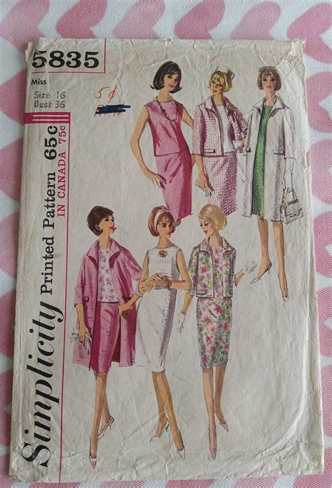 Vintage Simplicity Primer Pattern Wounded Bird Etsy