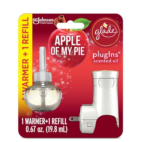 Glade Plugins Warmer Ct Refill Starter Kit Apple Of My Pie