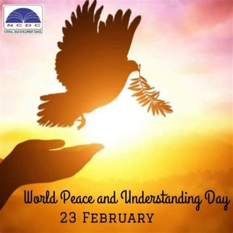 World Peace And Understanding Day World Peace National And