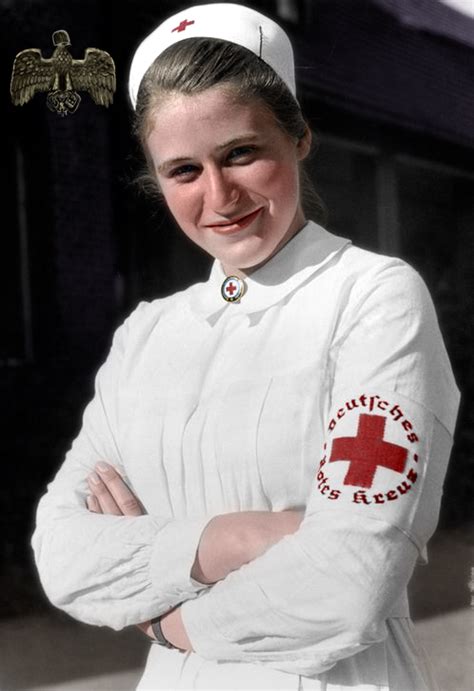 German Red Cross Nurse Assistant 1940 In 2020 Red Cross Red Cross