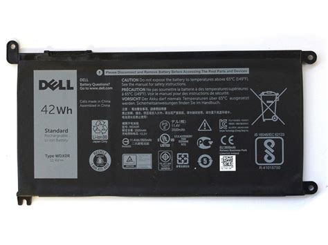 Original Dell Battery Type Wdxor Wdx R Crh P G T Jx Wh V