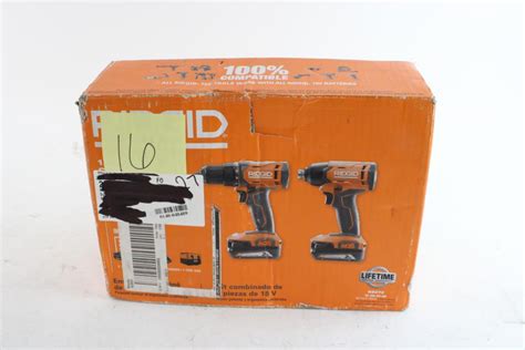 Ridgid 18V 2-Tool Combo Kit | Property Room