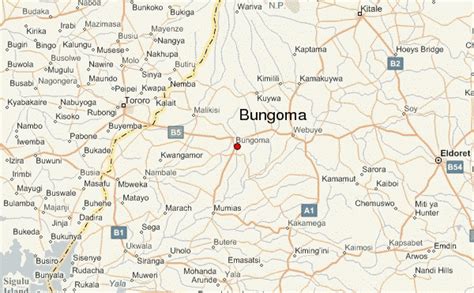 Bungoma Kenya Map