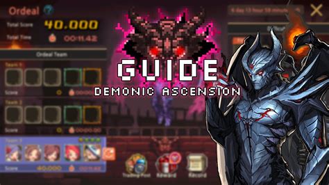 Guide Ordeal Demonic Ascension January 2023 克魯賽德戰記 크루세이더퀘스트 Crusaders