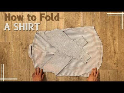 How To Fold A Dress Shirt For Travel And Drawers Artofit