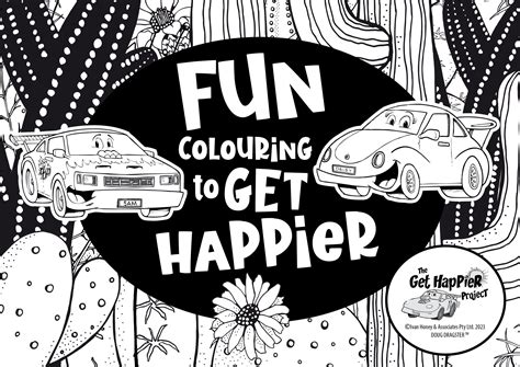 Fun Colouring to Get Happier – Get Happier Project Store