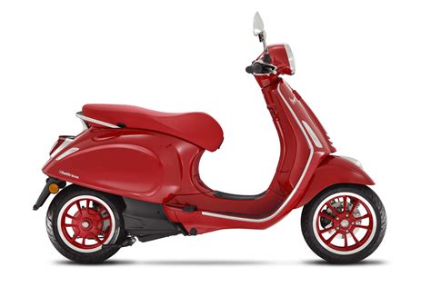 Vespa Elettrica RED 70 km/h: price, consumption, colors