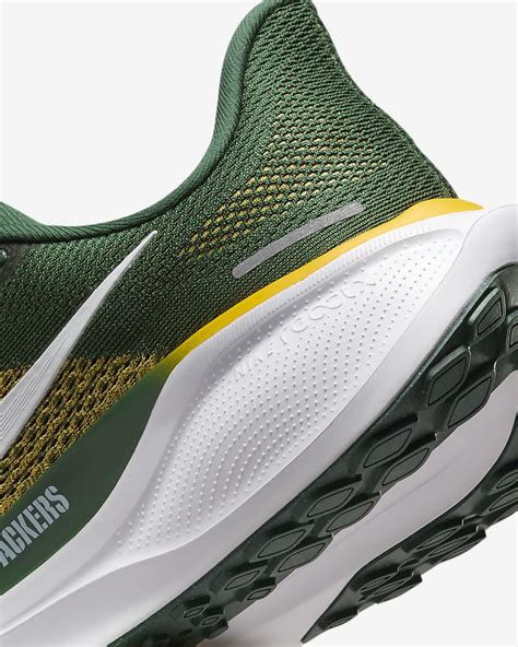 Nike Pegasus 41 Nfl Green Bay Packers Mens Road Running Shoes