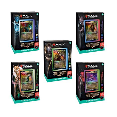 Streets Of New Capenna Alle Commander Decks Magic The Gathering Kaufen