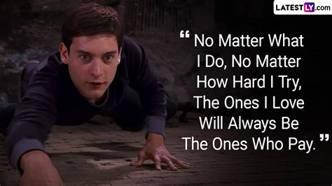 Tobey Maguire Birthday Special 9 Iconic Spider Man Quotes Of The Star That Made Him Our