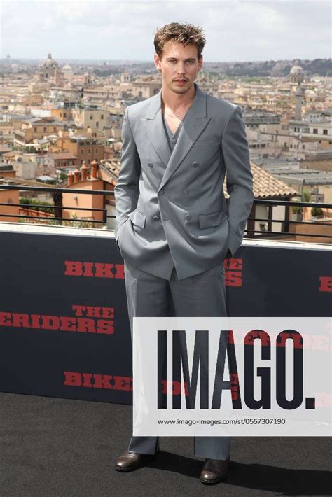 Rome Italy Rome Hotel Hassler Photocall For The Film The Bikeriders