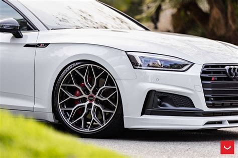 Vossen Hybrid Forged Hf Wheel Audi S Sportback Brushed Gloss Black