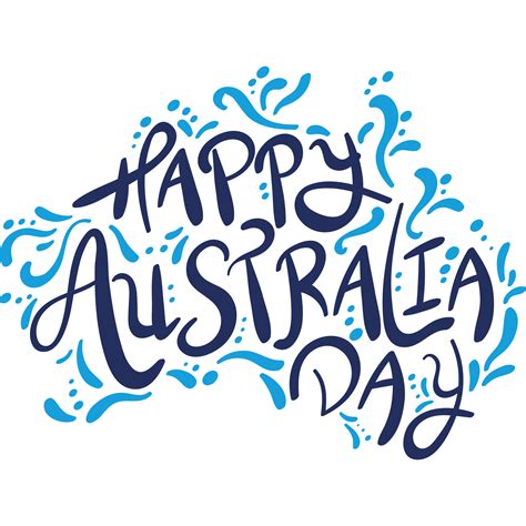 Happy Australia Day Illustration 49350020 Png