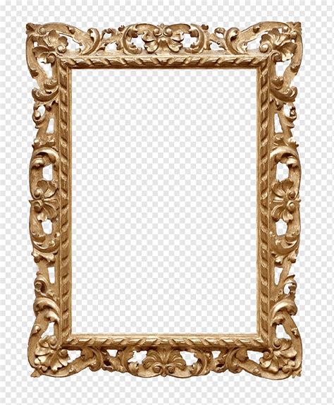 Frame Ornate Gold Picture Ornate Frame Elegance Png Pngwing