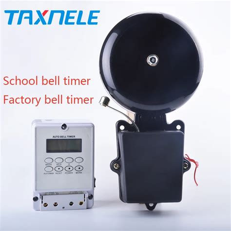 Auto Bell Ring Timer Controller School Bell 220v Zyt08 With Ring Bell