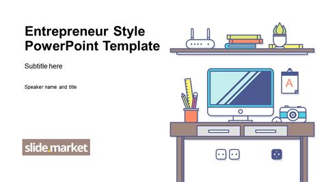 Entrepreneur Style PowerPoint Template | Slide.Market