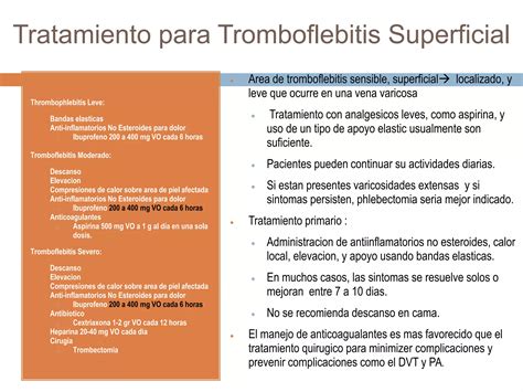 Tromboflebitis Superficial PPT Descarga Gratuita