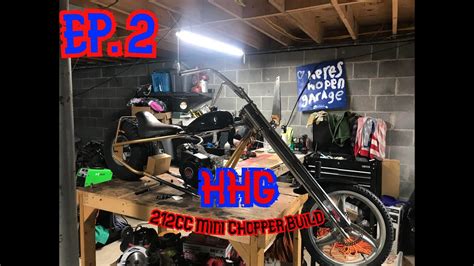 Predator 212cc Mini Chopper Build Episode 2 YouTube