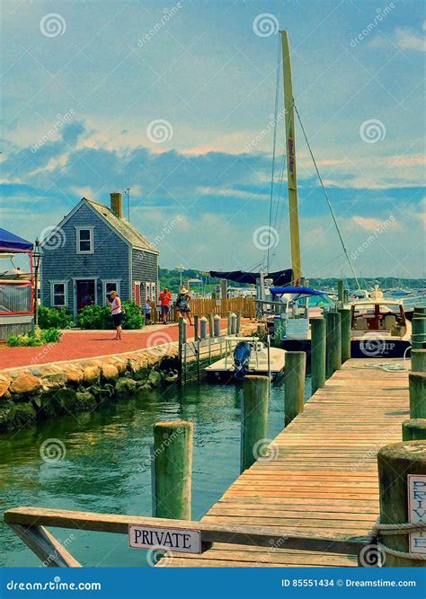 Martha`s Vineyard, MA editorial stock image. Image of dock - 85551434