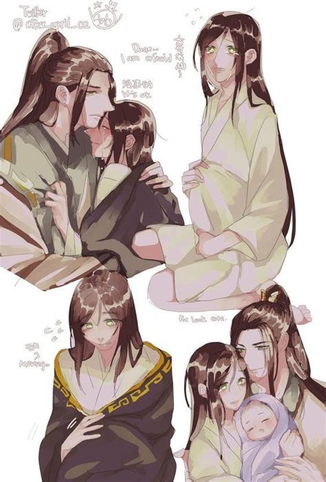 MDZS Nie Huaisang y Nie Mingjue Милые рисунки Рисунки Махо сёдзё