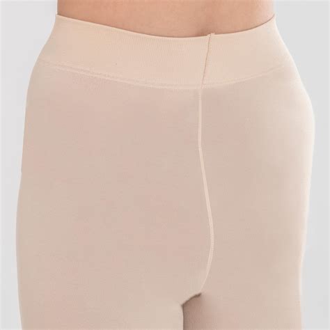 Girls Ballet Tights Beige Starever Decathlon