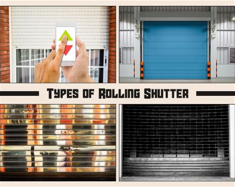 Different Types Of Rolling Shutter Door