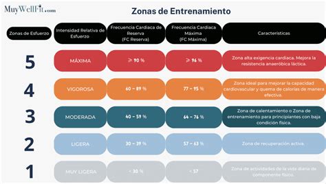 📄zonas De Entrenamiento Cardiovascular