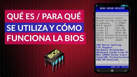 Qué Es La Bios Y Para Qué Sirve Cómo Funciona El Bios Youtube