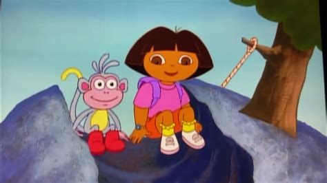 Dora The Explorer Help Backpack Find The Sticky Tapehelp Dora And Boots Slide Down The Big