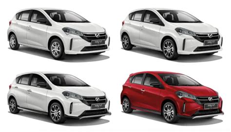 Perodua Myvi Facelift Spec By Spec Comparison How To Pick