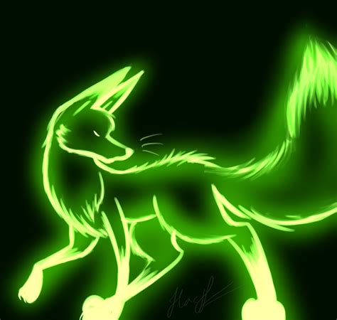 ~ Neon Fox ~ by Rizzeli on DeviantArt