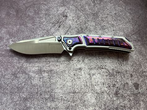 Maxace Hephaestus Timascus Redrockknives Redrockknives Flickr