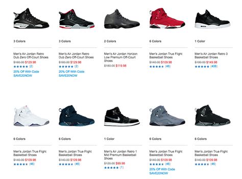 Finish Line Included All These Air Jordans In The End Of Season Sale