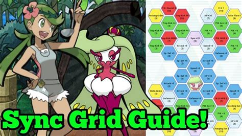 Mallow And Tsareena Sync Grid Guide Pokemon Masters Ex