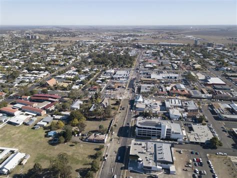 The Queensland Town of Dalby. Stock Photo - Image of australia ...