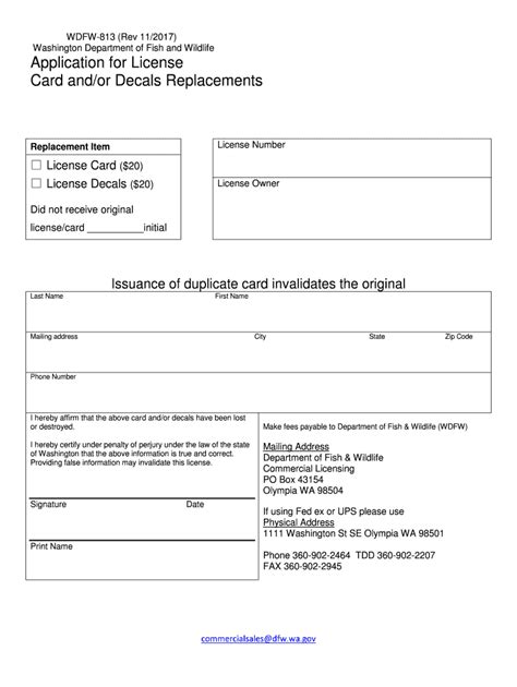 Fillable Online Wdfw Wa Watercraft Passport Registration Request Form