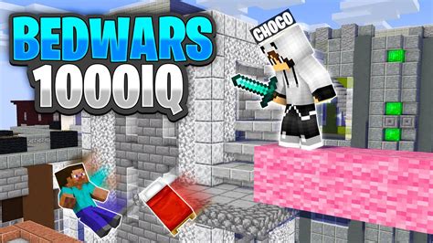 1000iq Bedwars Plays Minecraft Bedwars Pro Moments Youtube