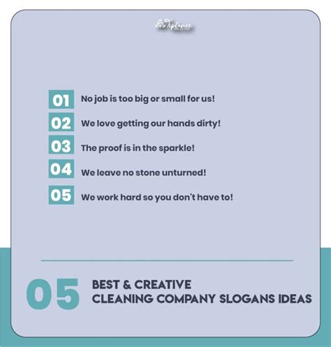 Creative Cleaning Company Slogans Ideas & Taglines - Tiplance